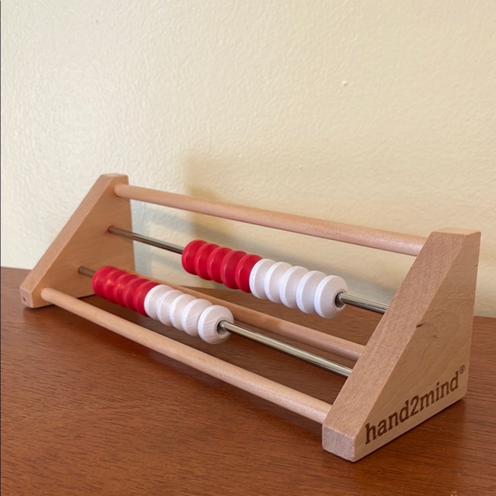 Hand2Mind 20 Bead Wooden Rekenrek